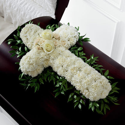 Peaceful Memories Casket Spray (Standard) –  Bittys Garden, Canon City CO