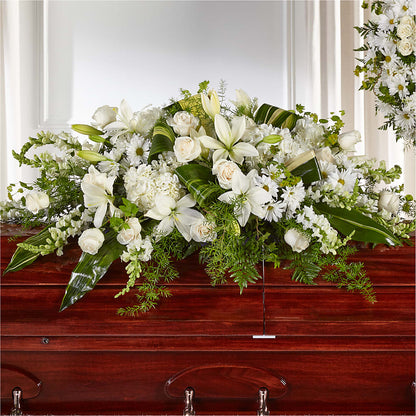 Abundance Casket Spray –  Bittys Garden, Canon City CO