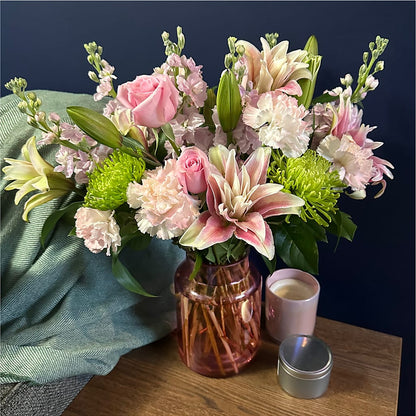 Pretty in Pink Bouquet –  Bittys Garden, Canon City CO