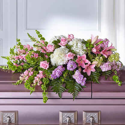 Life's Gratitude Casket Spray –  Bittys Garden, Canon City CO