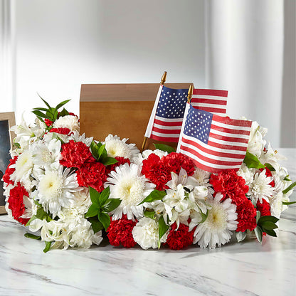 Spirit of Patriotism Cremation Adornment –  Bittys Garden, Canon City CO