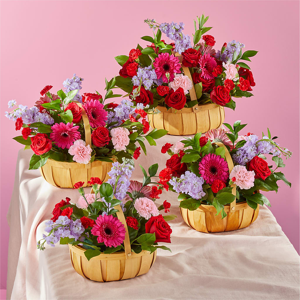 Pink Picnic Basket –  Bittys Garden, Canon City CO