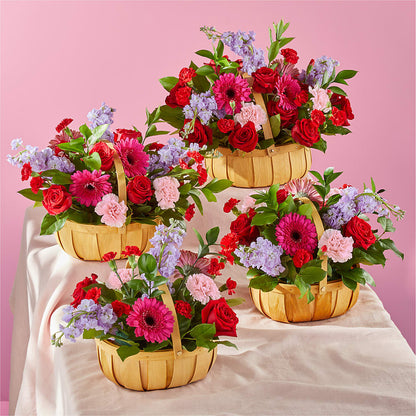 Pink Picnic Basket –  Bittys Garden, Canon City CO