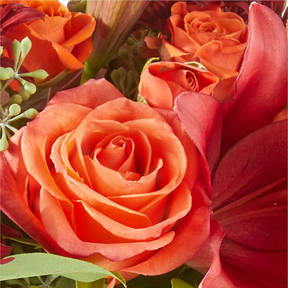 Crimson Leaves Bouquet –  Bittys Garden, Canon City CO