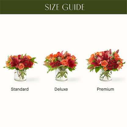 Crimson Leaves Bouquet –  Bittys Garden, Canon City CO