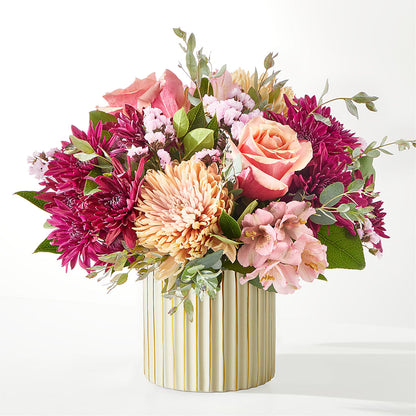 Berry Cobbler Bouquet with Ivory Vase –  Bittys Garden, Canon City CO