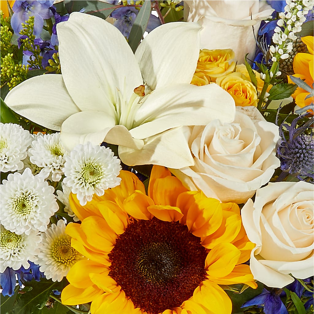 Wonderfully Sunny Bouquet –  Bittys Garden, Canon City CO