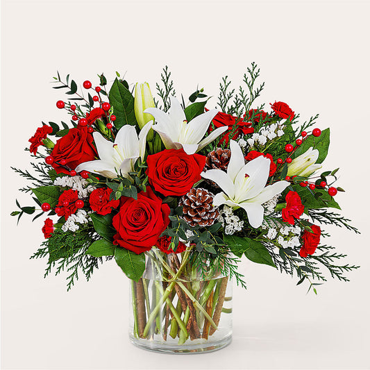 Best in Snow Bouquet –  Bittys Garden, Canon City CO