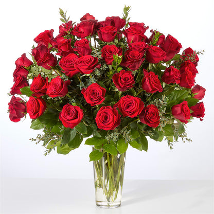 Forever Yours Fifty Stem Red Rose Bouquet –  Bittys Garden, Canon City CO