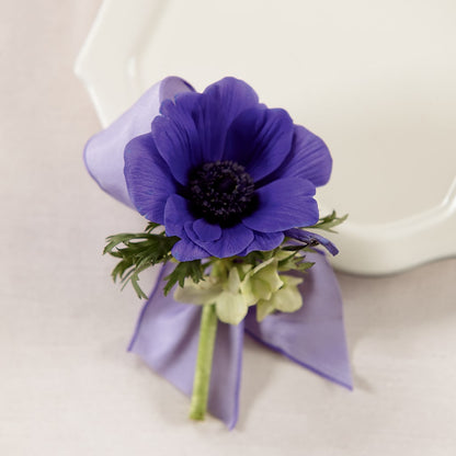 Purple Passion Boutonniere –  Bittys Garden, Canon City CO