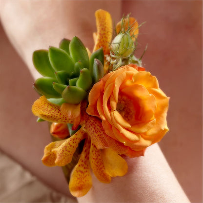 Irresistible Love Wrist Corsage –  Bittys Garden, Canon City CO