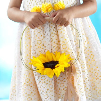 Sweet Sunshine Flower Girl Bouquet –  Bittys Garden, Canon City CO