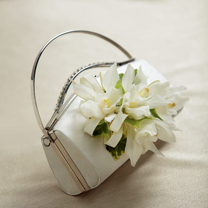 White Purse Decor –  Bittys Garden, Canon City CO