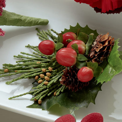 Red Berry Boutonniere –  Bittys Garden, Canon City CO